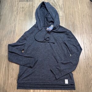 NWT CITTA Melange Navy Light Hoodie Athletic‎ Performance Technology Size S